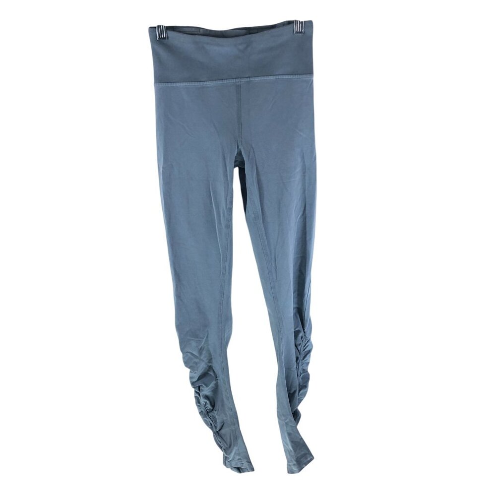 Lululemon Inner Glow Tight 28" Washed Chambray Blue 4